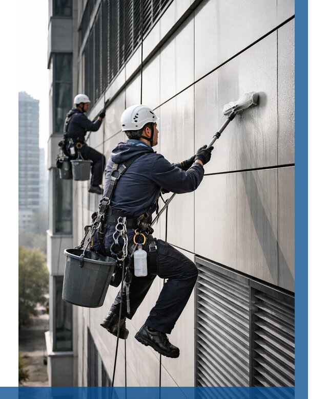 Мойка вентилируемого фасада в Стерлитамаке от 257 р. | ВЫСОТНИК-Стм