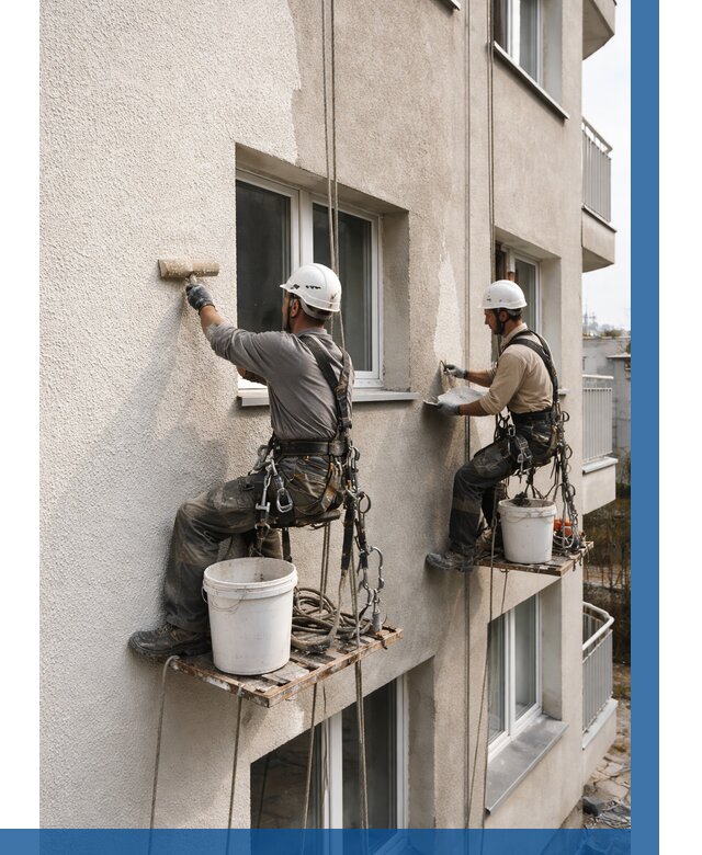 Нанесение короеда на фасад в Стерлитамаке от 463 р. | ВЫСОТНИК-Стм