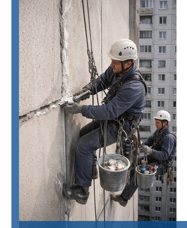 Утепление межпанельных швов в Стерлитамаке профессионально и надежно
