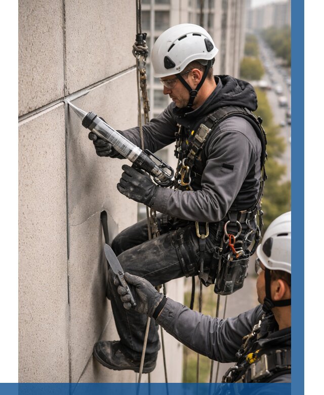 Первичная герметизация швов в Стерлитамаке от 618 р. | ВЫСОТНИК-Стм