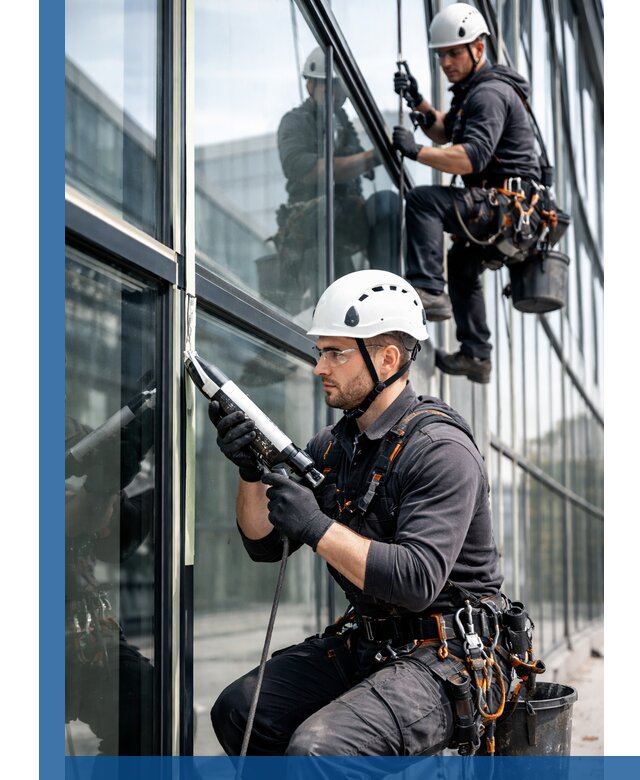 Герметизация витражных швов в Стерлитамаке для зданий и фасадов