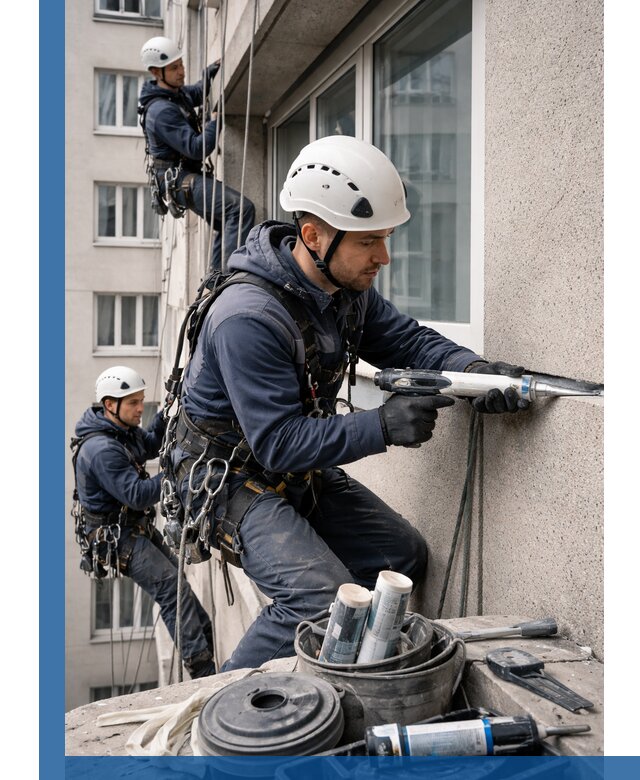 Герметизация швов лоджии в Стерлитамаке профессионально и надежно