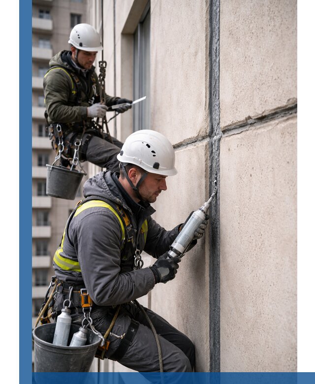 Герметизация деформационных швов фасада в Стерлитамаке качественно