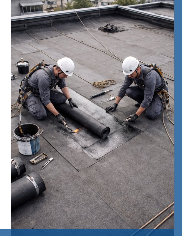 Ремонт мягкой кровли под ключ в Стерлитамаке от 721 р. | ВЫСОТНИК-Стм