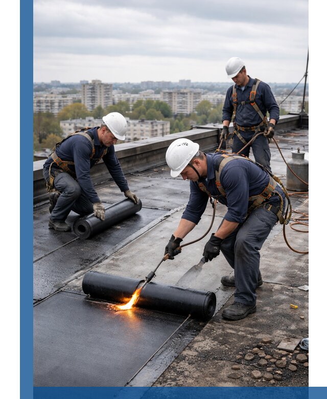 Ремонт наплавляемой кровли в Стерлитамаке качественно и надежно