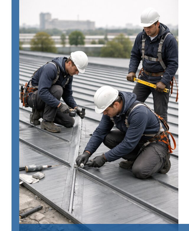 Ремонт фальцевой кровли в Стерлитамаке срочно и качественно