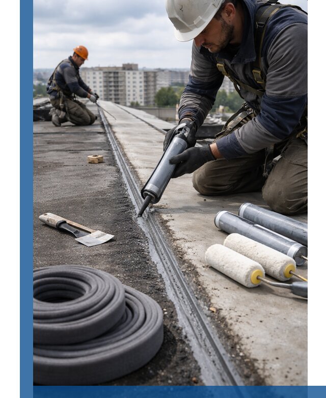 Герметизация швов кровли в Стерлитамаке с гарантией герметичности