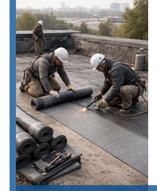 Монтаж мягкой кровли в Стерлитамаке профессионально и надежно