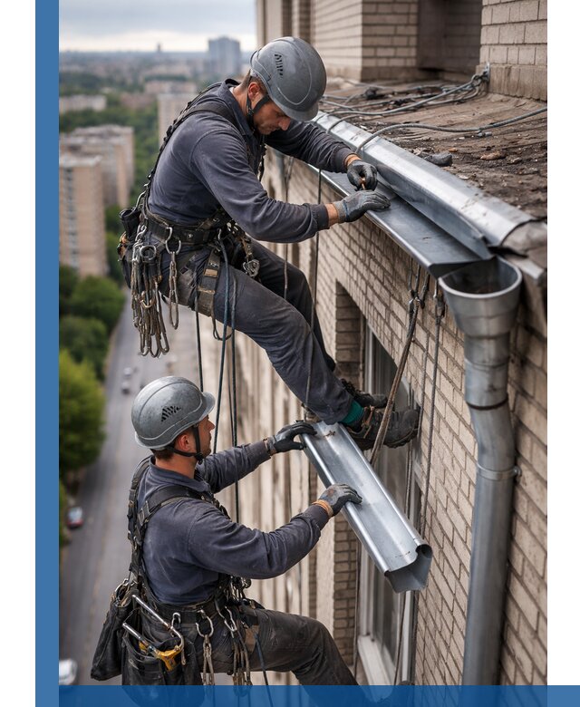 Ремонт водосточных желобов в Стерлитамаке, быстро и качественно