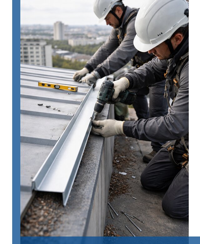 Монтаж капельника на кровле в Стерлитамаке с гарантией качества