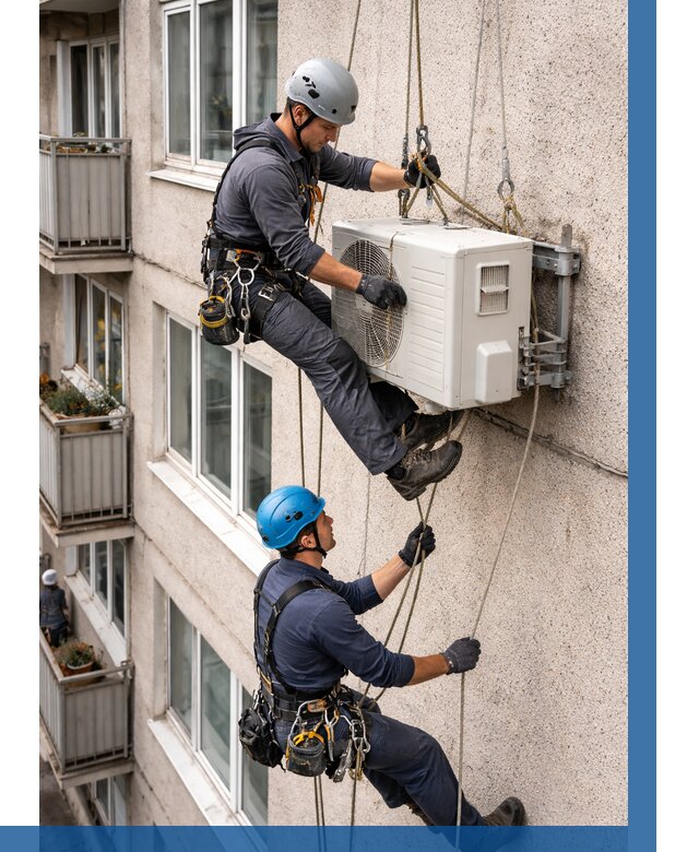 Перенос внешнего блока кондиционера в Стерлитамаке от 9269 р.| ВЫСОТНИК-Стм