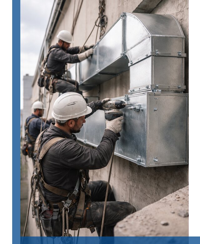 Профессиональный монтаж вентиляционных коробов в Стерлитамаке под ключ