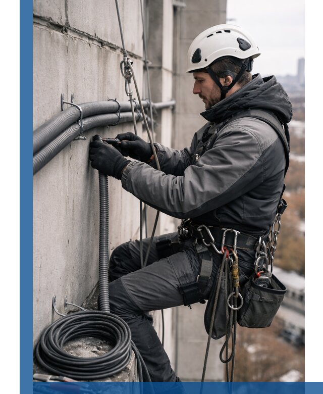 Профессиональный монтаж гофры для кабеля в Стерлитамаке с гарантией