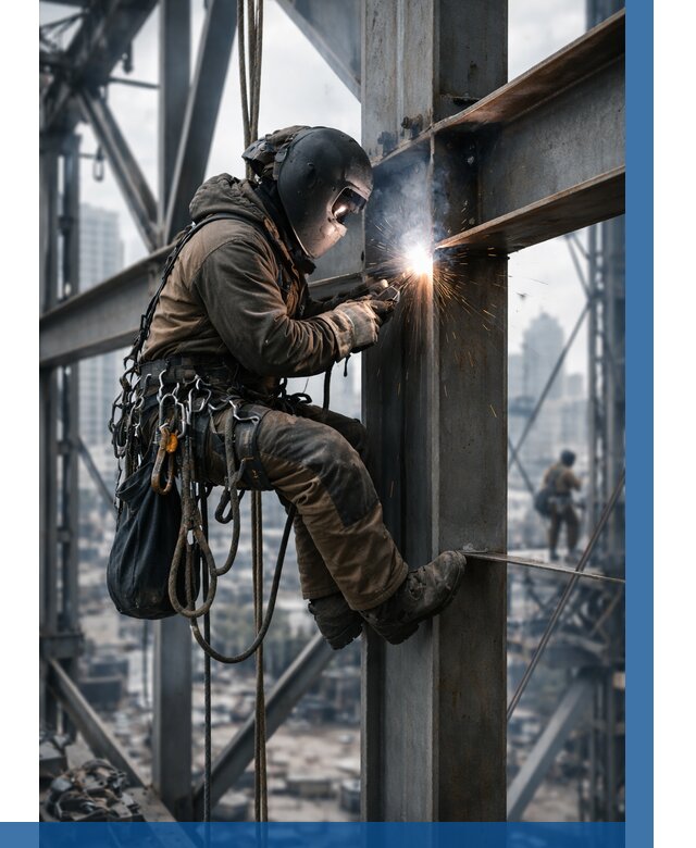 Высотные сварочные работы в Стерлитамаке от 3605 р. | ВЫСОТНИК-Стм