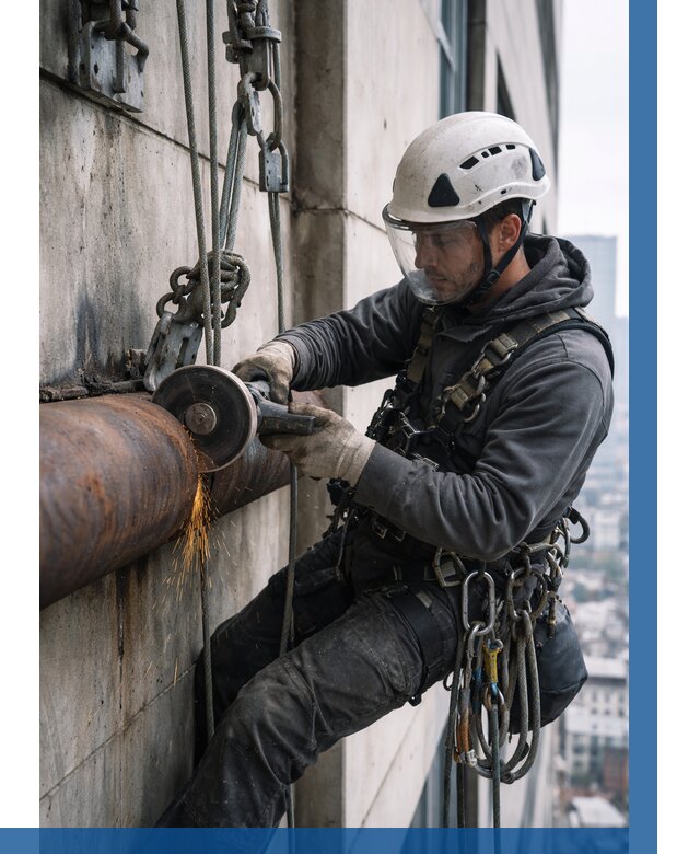 Резка металла на высоте в Стерлитамаке по цене от 4635 р. | ВЫСОТНИК-Стм