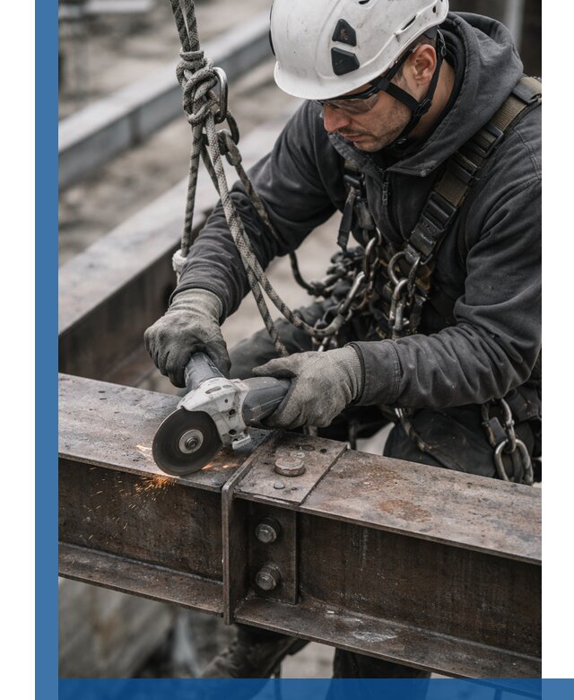 Резка металла на высоте в Стерлитамаке для зданий и конструкций