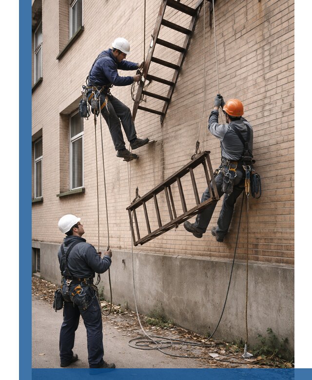 Демонтаж пожарной лестницы в Стерлитамаке быстро и безопасно