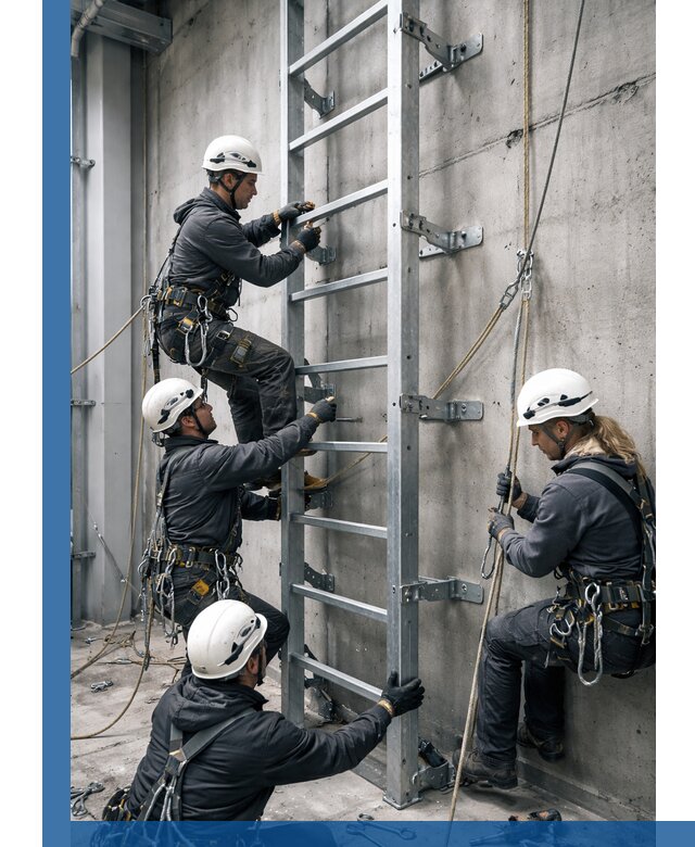 Монтаж металлических лестниц в Стерлитамаке под ключ со гарантией