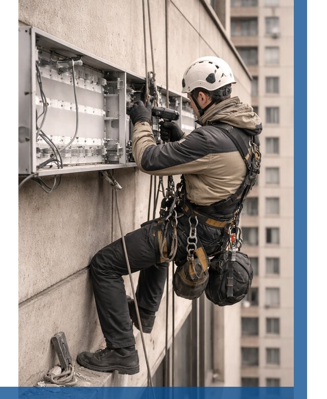 Ремонт вывески на высоте в Стерлитамаке от 4635 р. | ВЫСОТНИК-Стм