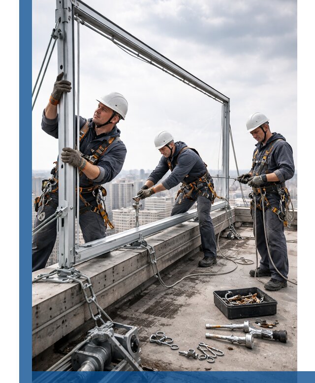 Монтаж крышных рекламных конструкций под ключ в Стерлитамаке