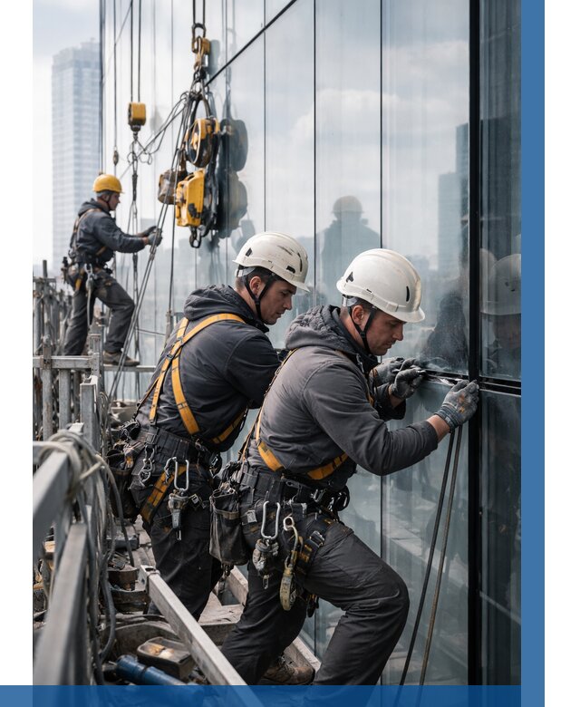 Структурное остекление фасадов в Стерлитамаке от 9784 р. | ВЫСОТНИК-Стм