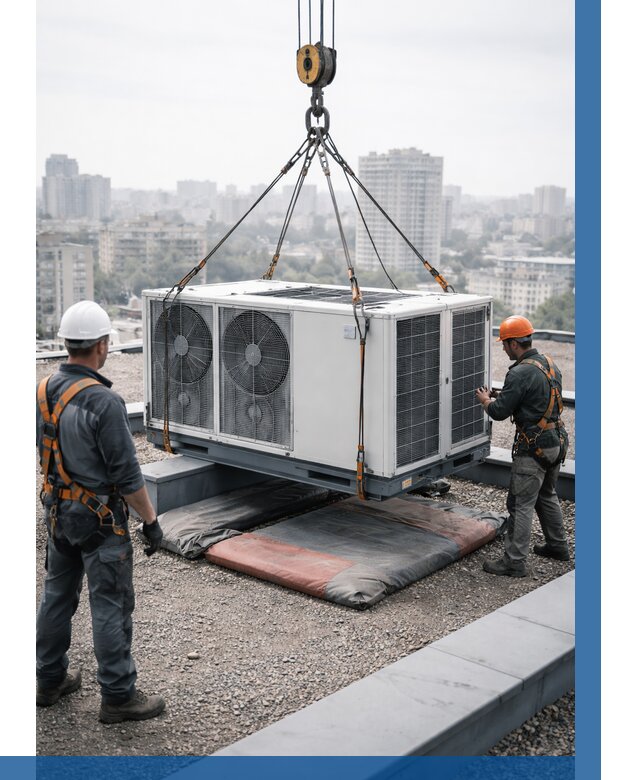 Подъем груза на крышу в Стерлитамаке от 5150 р. | ВЫСОТНИК-Стм заказать