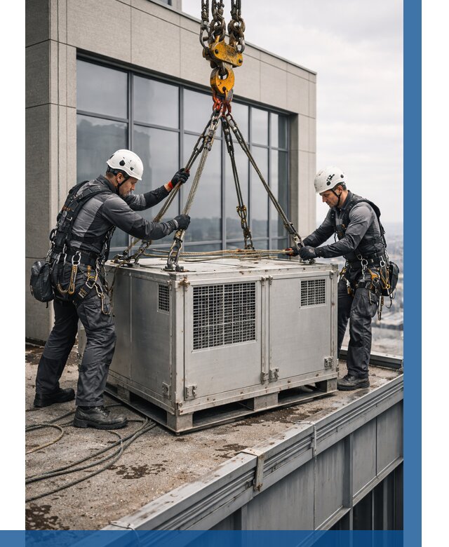 Такелажные работы на высоте в Стерлитамаке от 8239 р. | ВЫСОТНИК-Стм