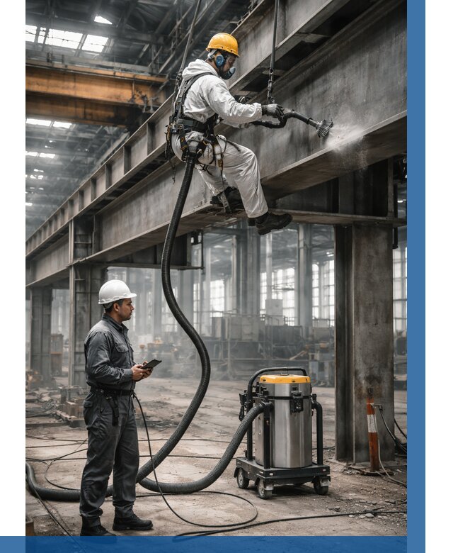 Обеспыливание конструкций в цехе в Стерлитамаке от 4326 р. | ВЫСОТНИК-Стм