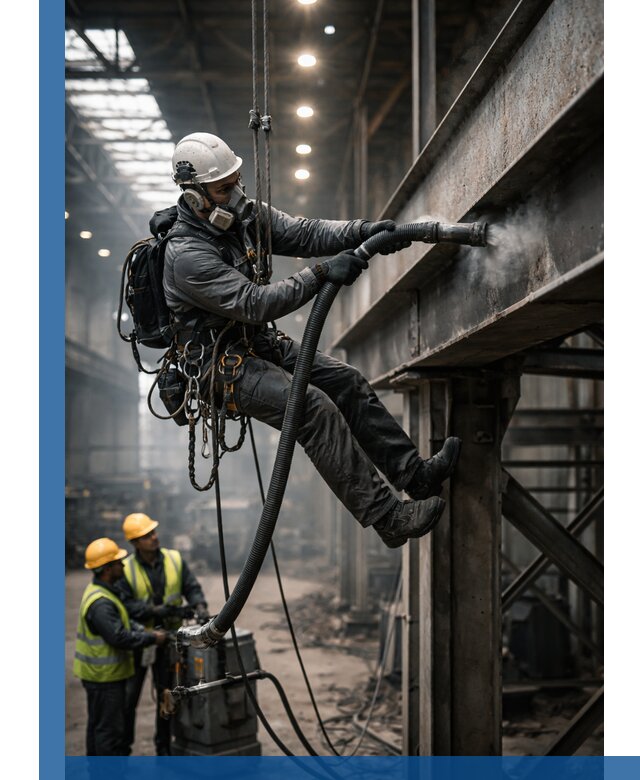 Обеспыливание конструкций в цехах промышленного производства в Стерлитамаке