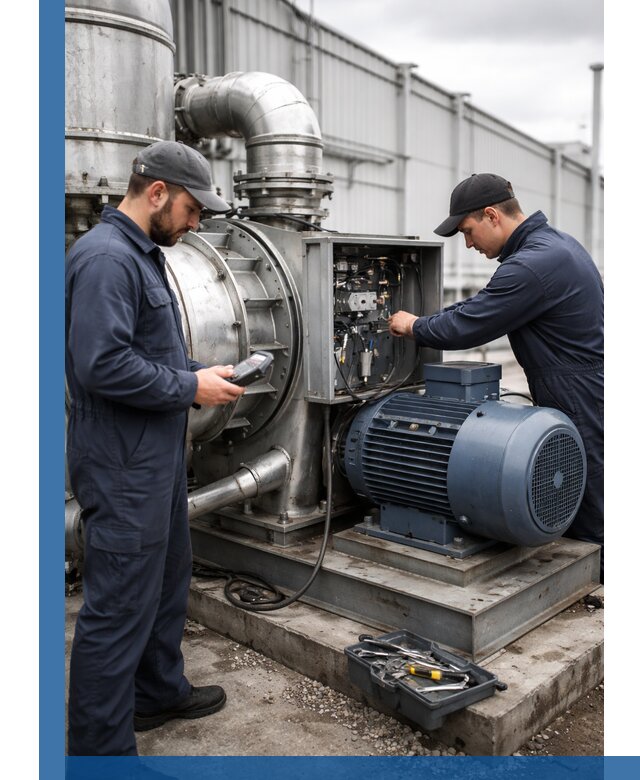 Техническое обслуживание промышленного оборудования в Стерлитамаке