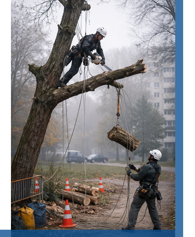 Удаление аварийных деревьев в Стерлитамаке от 15449 р. | ВЫСОТНИК-Стм