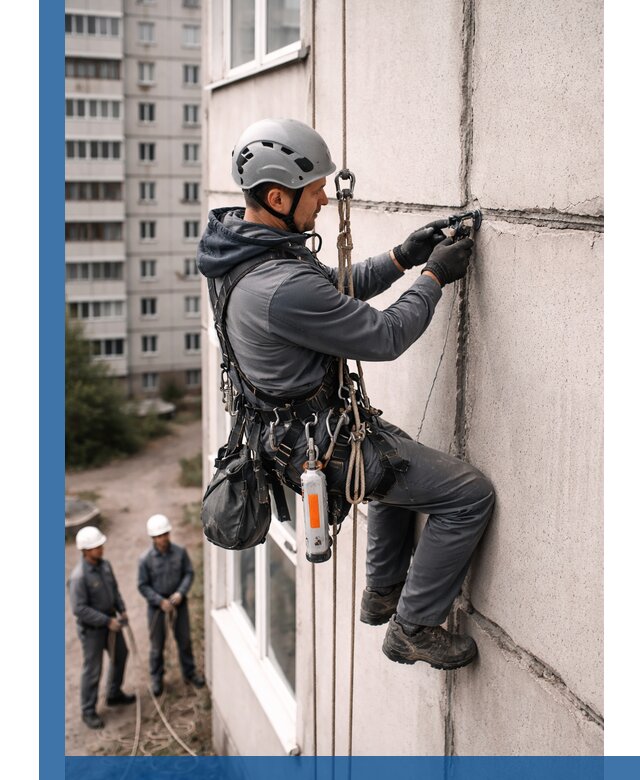 Обследование межпанельных швов и герметизация в Стерлитамаке